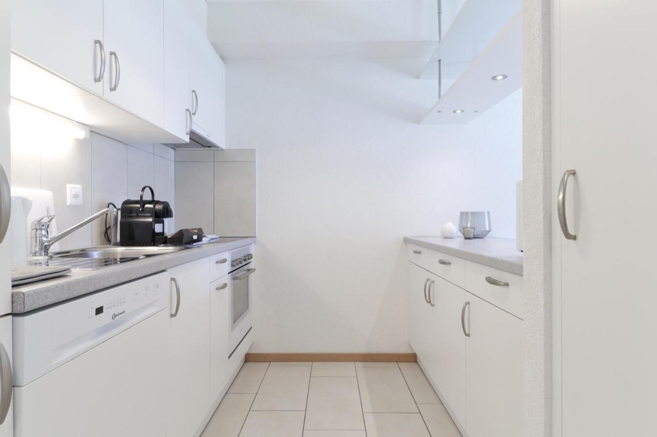 Modern Apartment Close To Martigny Train Station Eksteriør billede